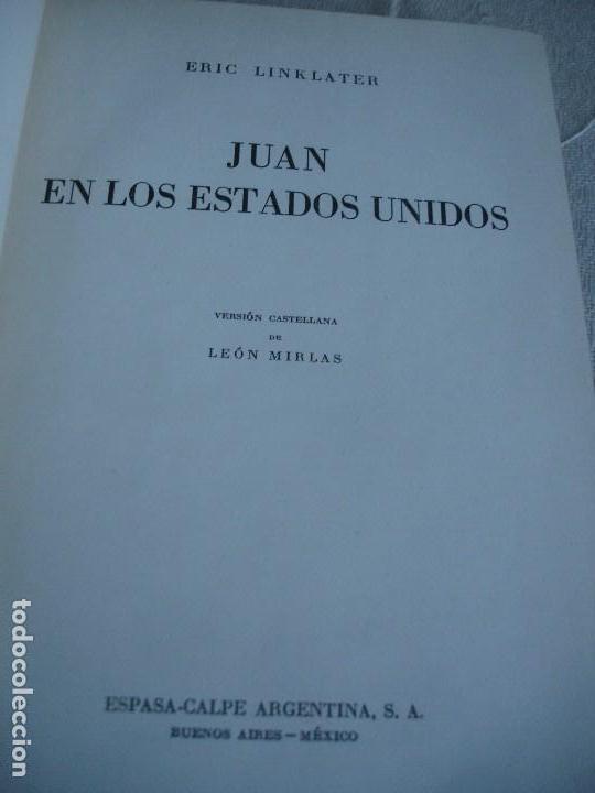 Libros de segunda mano: Juan en los Estados Unidos - Foto 2