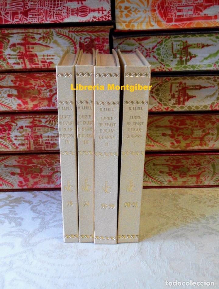 Libros de segunda mano: LIBRE DE EVAST E BLANQUERNA . 4 Vols.  Autor : Llull, Ramon - Foto 1