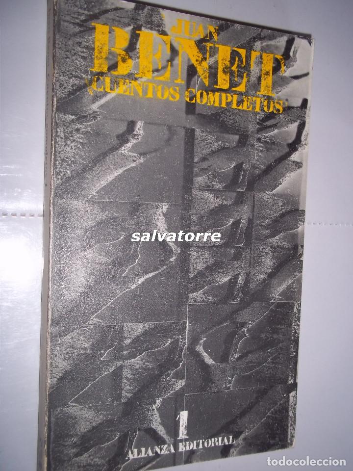 Libros de segunda mano: JEAN BENET.CUENTOS COMPLETOS I.ALIANZA EDITORIAL. 1977.