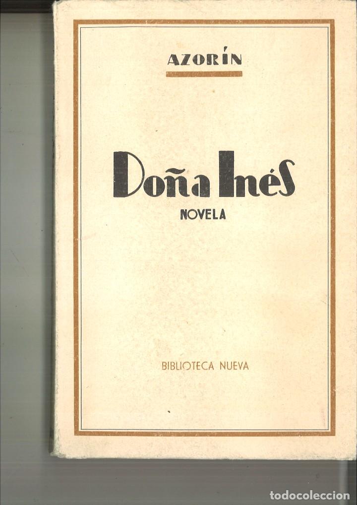 Libros de segunda mano: DO&Ntilde;A IN&Eacute;S. Azor&iacute;n - Foto 1
