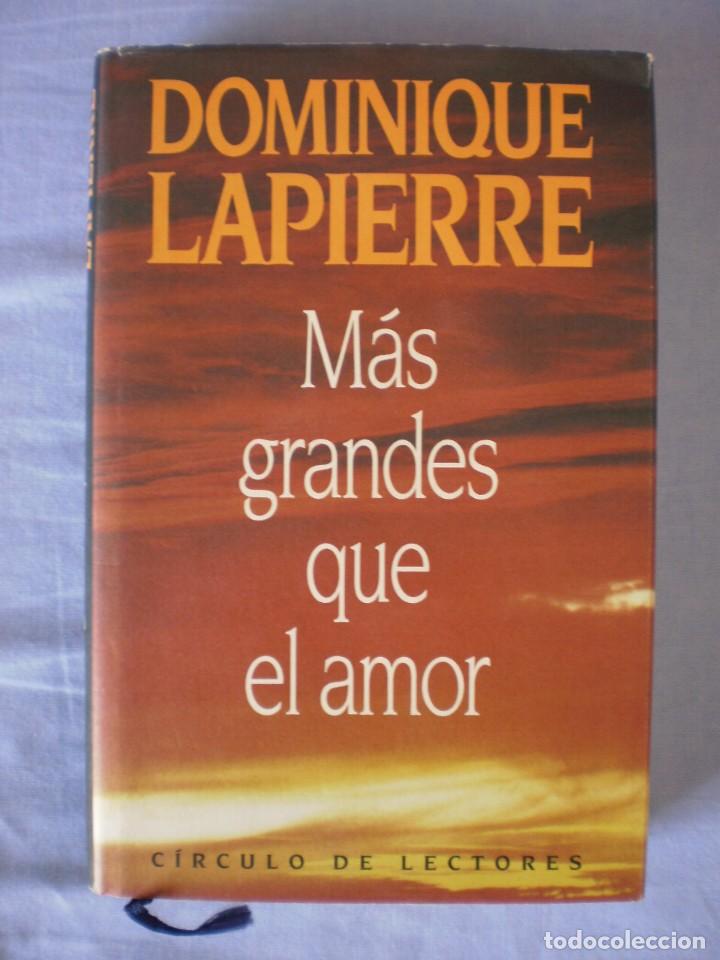 Libros de segunda mano: MAS GRANDES QUE EL AMOR - Foto 1