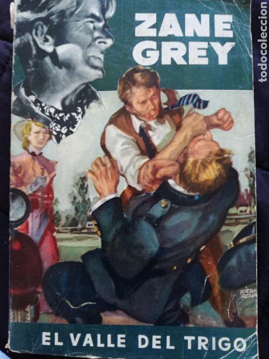 Libros de segunda mano: Zane Grey. El valle del trigo. - Foto 1