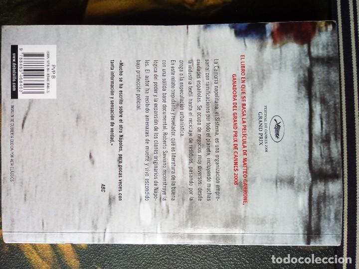 Libros de segunda mano: GOMORRA - ROBERTO SAVIANO . - Foto 2