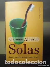Libros de segunda mano: solas carmen alborch,circulo - Foto 1