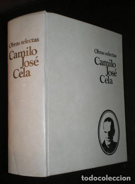 Libros de segunda mano: CELA, CAMILO JOS&Eacute;: OBRAS SELECTAS. 1971 - Foto 1