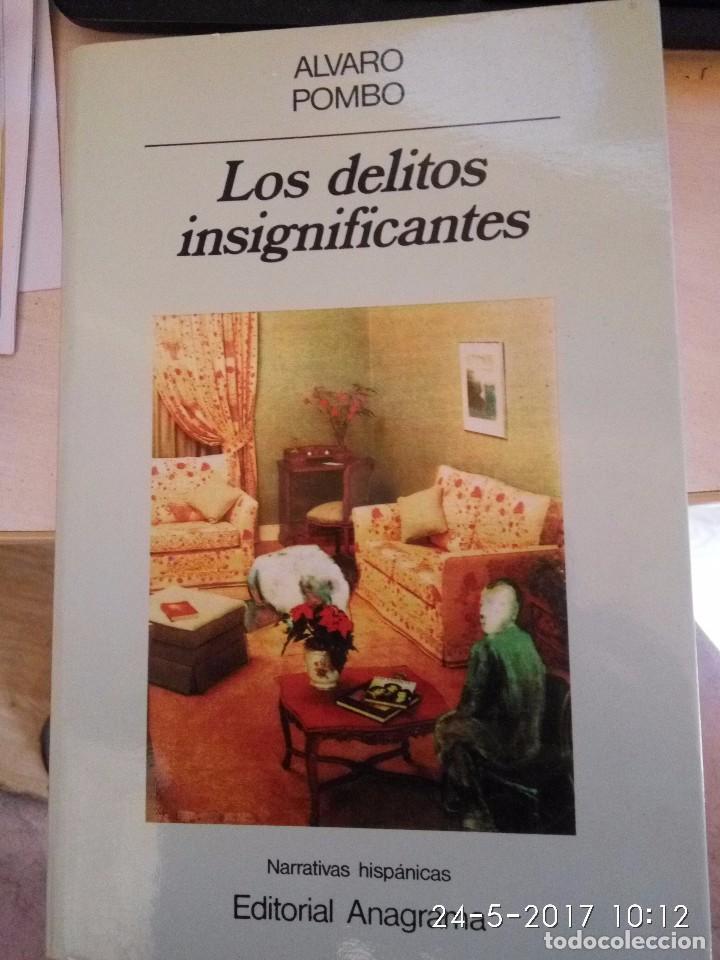 Libros de segunda mano: Alvaro Pombo - Los delitos insignificantes - Foto 1