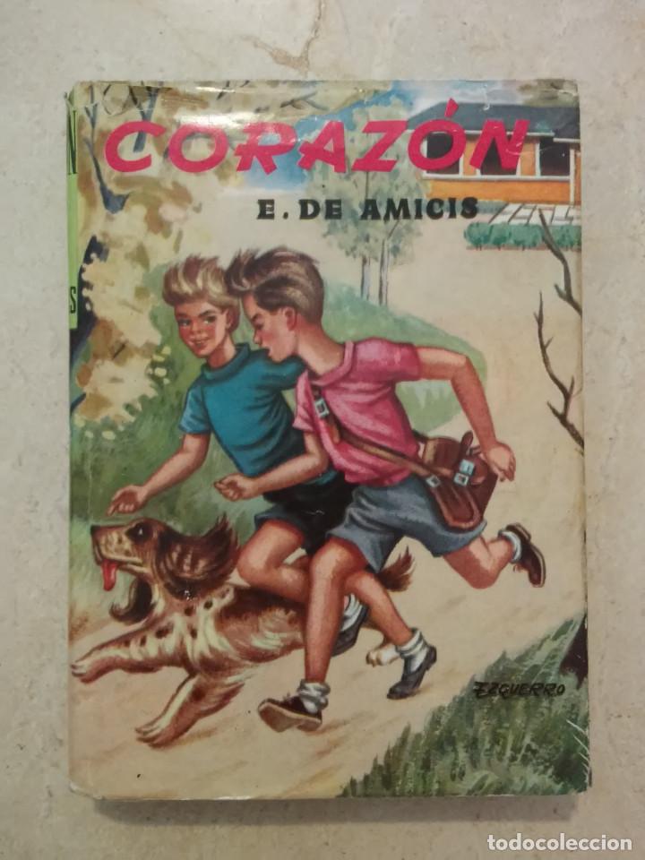 Libros de segunda mano: ANTIGUO LIBRO - CORAZON - VITRINA - E DE AMICIS -Editorial Mateu - A&Ntilde;O 1960 - Foto 1