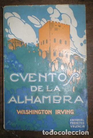 Libros de segunda mano: IRVING, Washington:  CUENTOS DE LA ALHAMBRA. - Foto 1