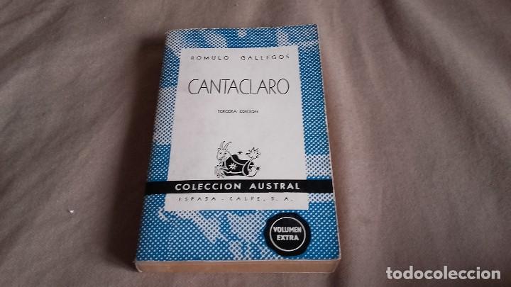 Libros de segunda mano: CANTACLARO - R&Oacute;MULO GALLEGOS . - Foto 1