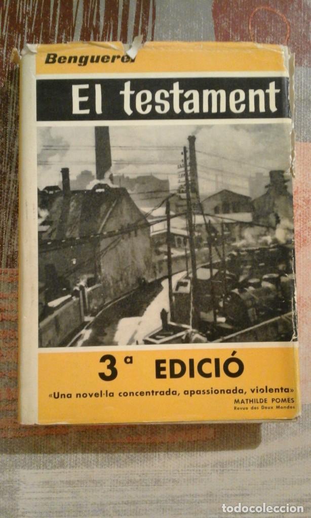 Libros de segunda mano: El testament - Xavier Benguerel - Foto 1