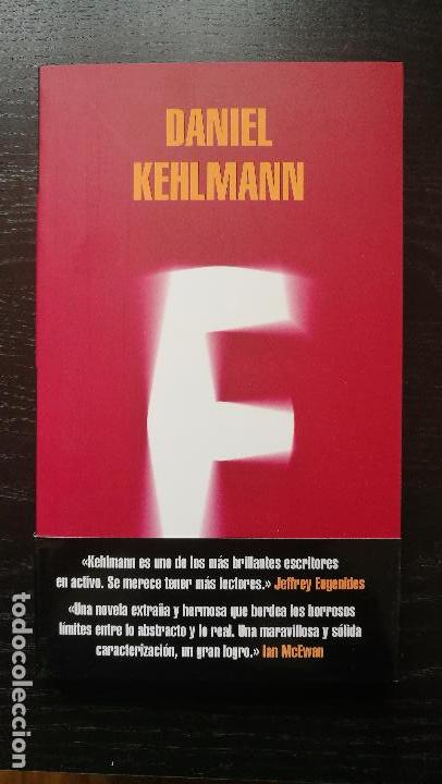 Libros de segunda mano: F, LA NOVELA. DANIEL KELHMANN. - Foto 1