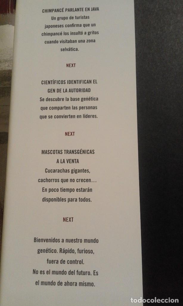 Libros de segunda mano: Next - Michael Crichton - 1&ordf; edici&oacute;n 2007 - Foto 3