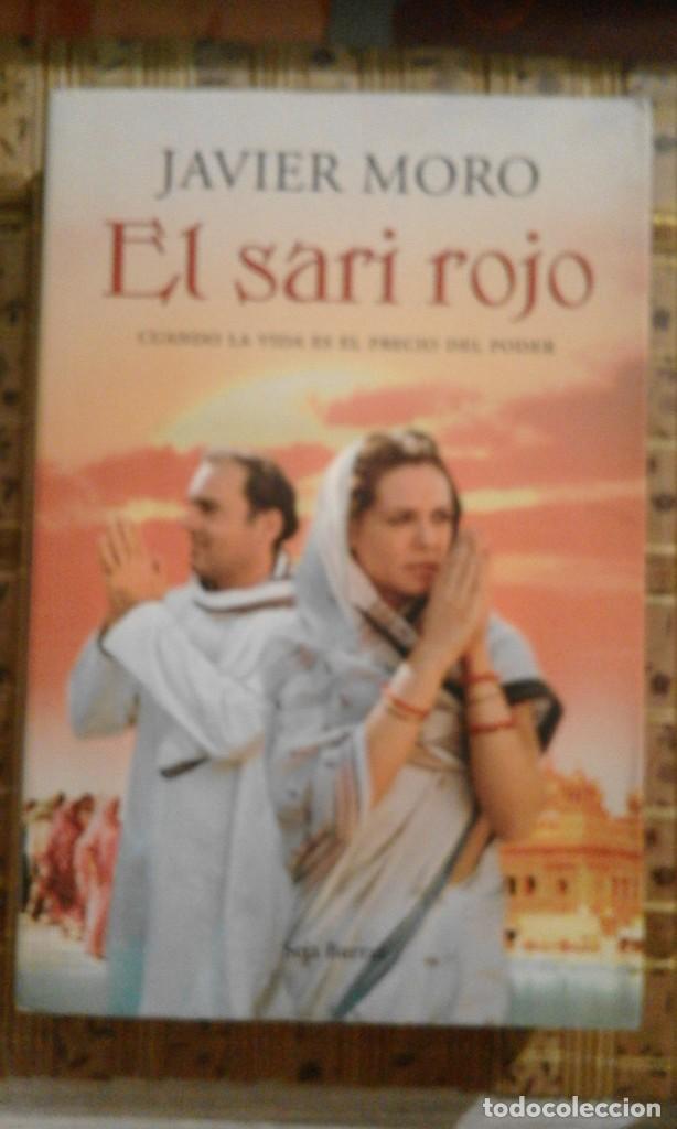 Libros de segunda mano: El sari rojo - Javier Moro - Foto 1