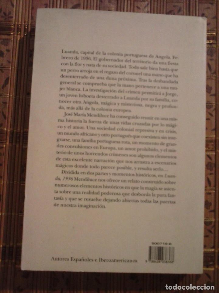Libros de segunda mano: Luanda, 1936 - Jos&eacute; Mar&iacute;a Mendiluce - Foto 2