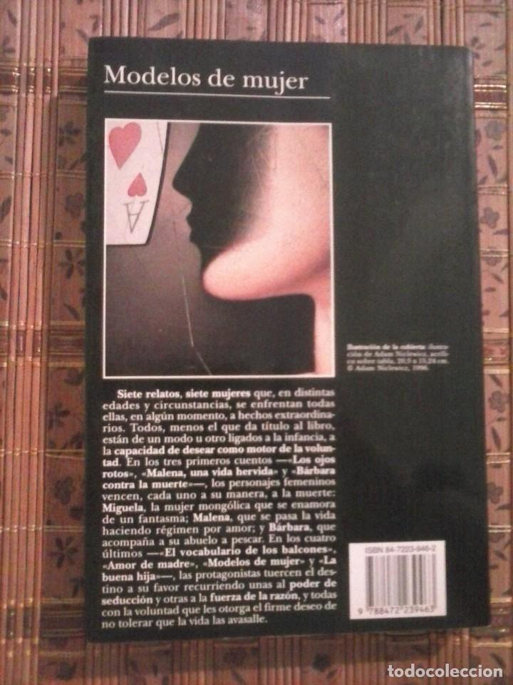 Libros de segunda mano: Modelos de mujer - Almudena Grandes - Foto 2