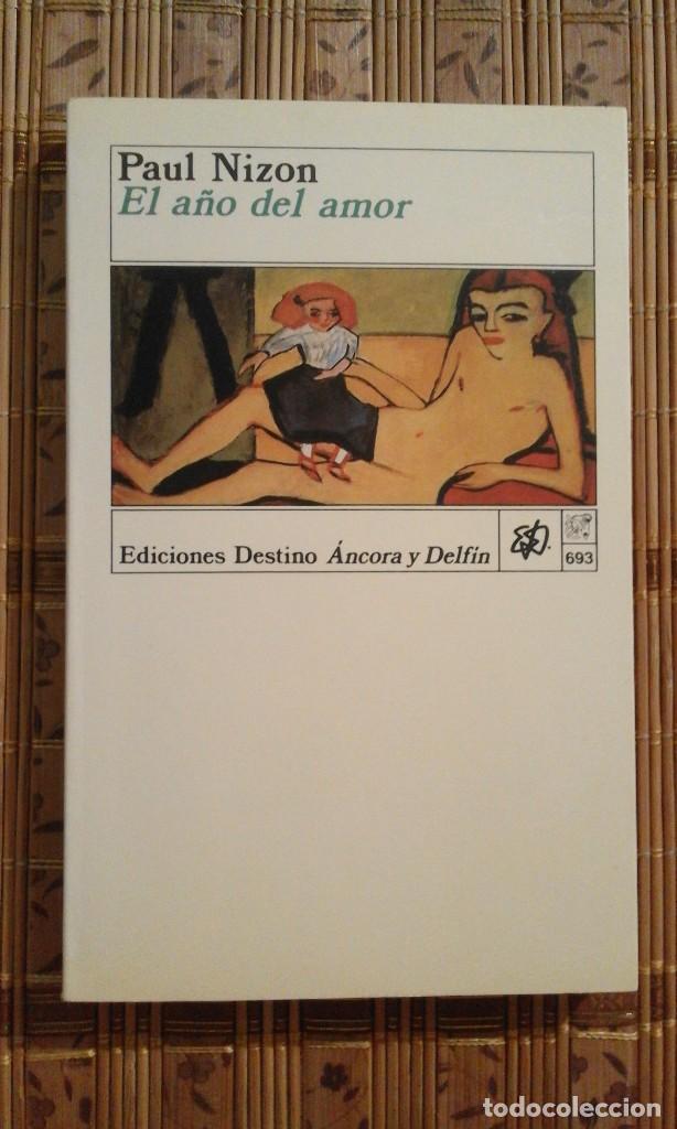 Libros de segunda mano: El a&ntilde;o del amor - Paul Nizon - Foto 1