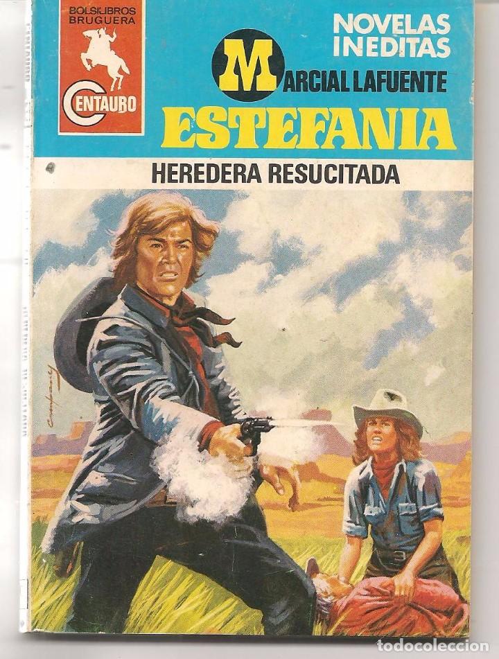 Libros de segunda mano: CENTAURO. N&ordm; 638. HEREDERA RESUCITADA. MARCIAL LAFUENTE ESTEFAN&Iacute;A. BRUGUERA.(ST/L7)