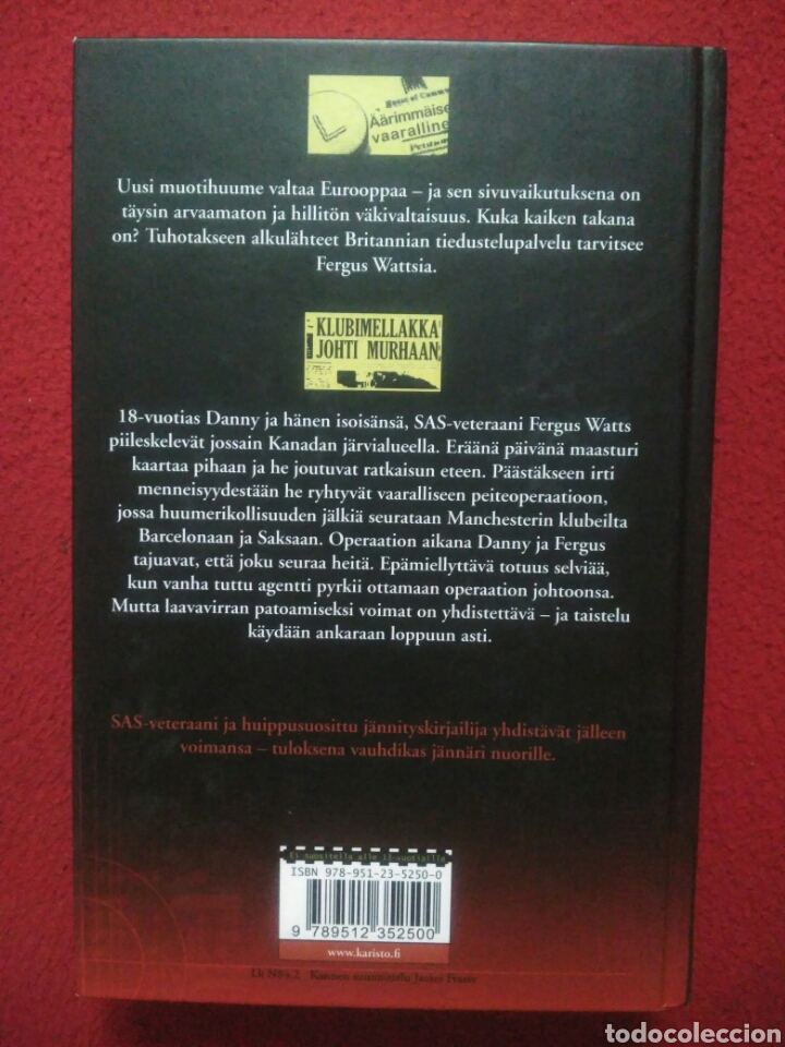 Libros de segunda mano: Laavavirta. Andy McNab - Foto 2