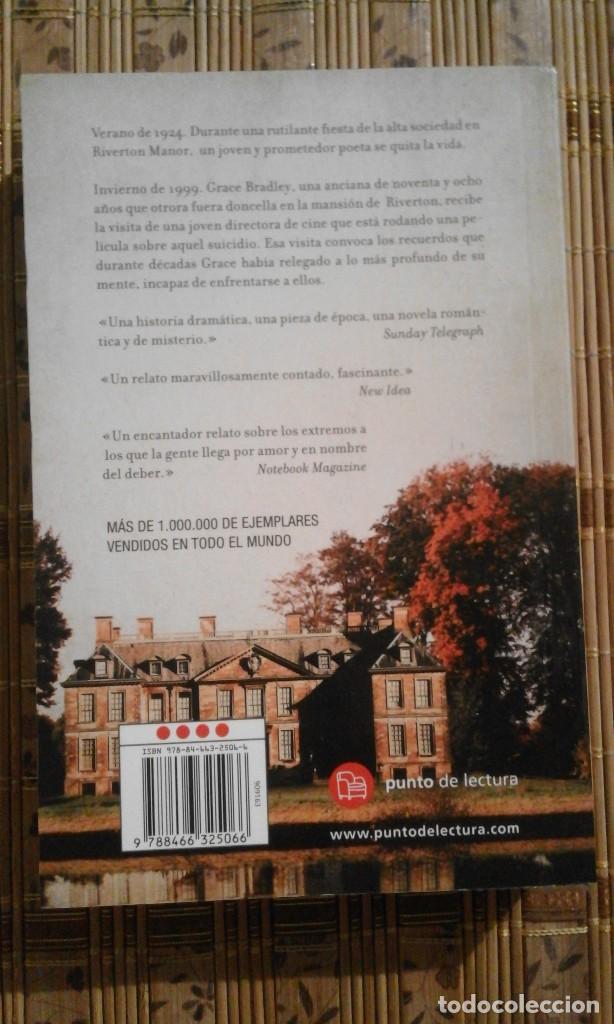 Libros de segunda mano: La casa de Riverton - Kate Morton - Foto 2