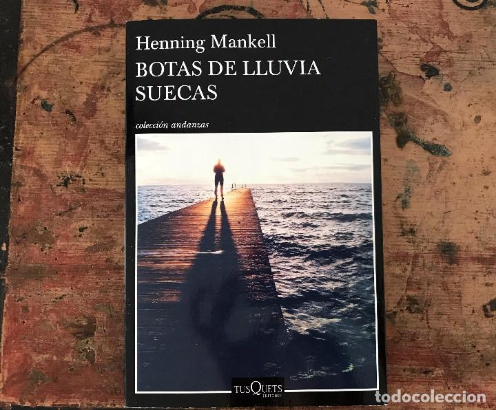 Libros de segunda mano: Libro Botas de lluvia suecas de Henning Mankell - Foto 1