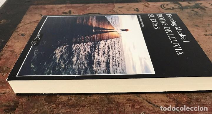 Libros de segunda mano: Libro Botas de lluvia suecas de Henning Mankell - Foto 2