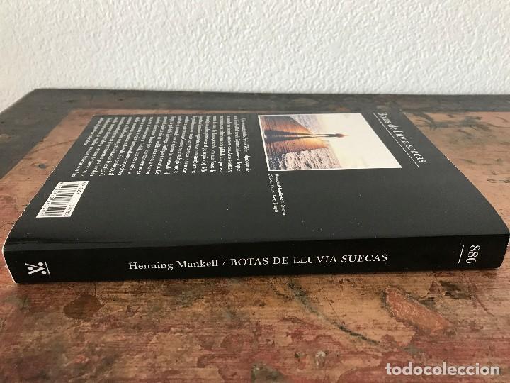 Libros de segunda mano: Libro Botas de lluvia suecas de Henning Mankell - Foto 3