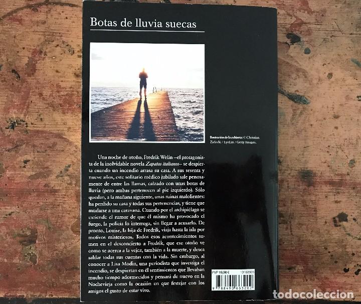 Libros de segunda mano: Libro Botas de lluvia suecas de Henning Mankell - Foto 4