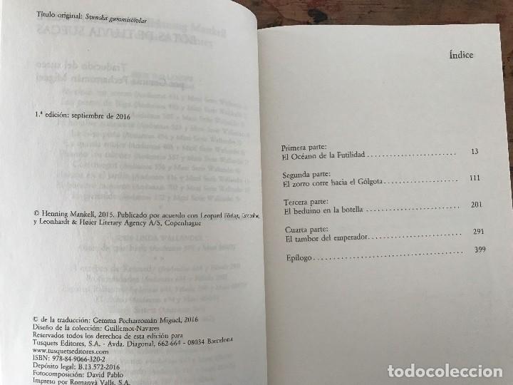 Libros de segunda mano: Libro Botas de lluvia suecas de Henning Mankell - Foto 5