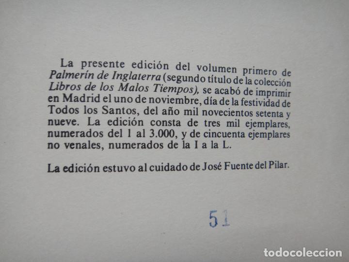 Libros de segunda mano: PALMER&Iacute;N DE INGLATERRA; LIBROS DE LOS MALOS TIEMPOS - Foto 3
