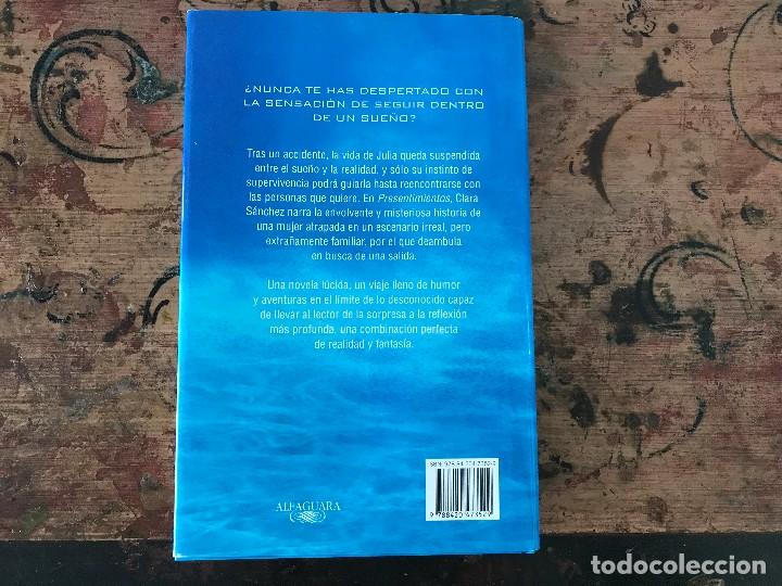 Libros de segunda mano: Presentimientos.Clara S&aacute;nchez - Foto 2