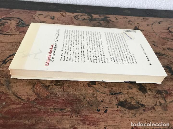 Libros de segunda mano: El &uacute;ltimo trayecto de Horacio Dos. Eduardo Mendoza - Foto 3