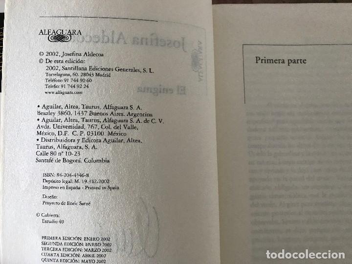 Libros de segunda mano: El enigma. Josefina Aldecoa - Foto 4