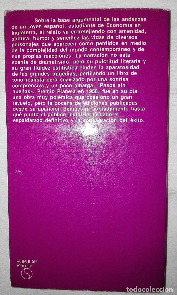 Libros de segunda mano: PASOS SIN HUELLAS BERM&Uacute;DEZ DE CASTRO - Foto 2