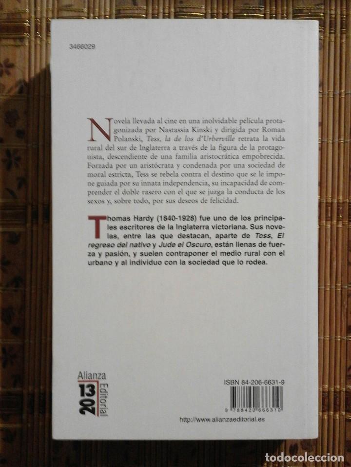 Libros de segunda mano: Tess. la de los DUrberville - Thomas Hardy - Foto 2