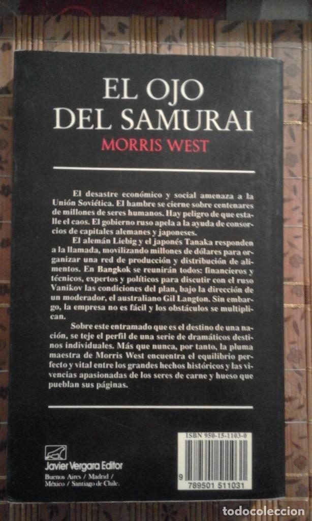 Libros de segunda mano: El ojo del samurai - Morris West - Foto 2