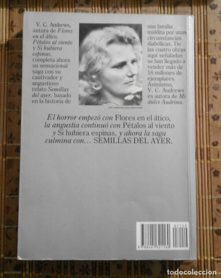 Libros de segunda mano: Semillas del ayer - V.C. Andrews - Foto 2
