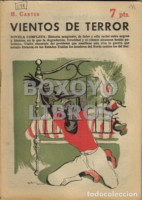 Second hand books: CARTER, H. Vientos de terror. Revista Literaria Novelas y Cuentos