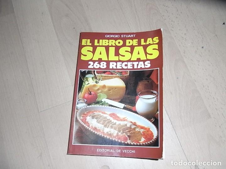 Libros de segunda mano: Giorgio Stuart, El libro de las salsas, 268 recetas, Ed. Vecchi - Foto 1