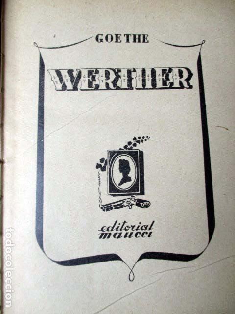 Libros de segunda mano: Werther. Goethe. Editorial Maucci - Foto 3