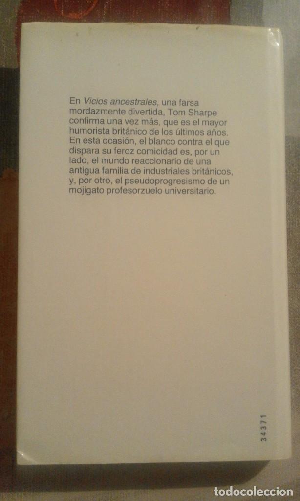 Libros de segunda mano: Vicios ancestrales - Tom Sharpe - Foto 2