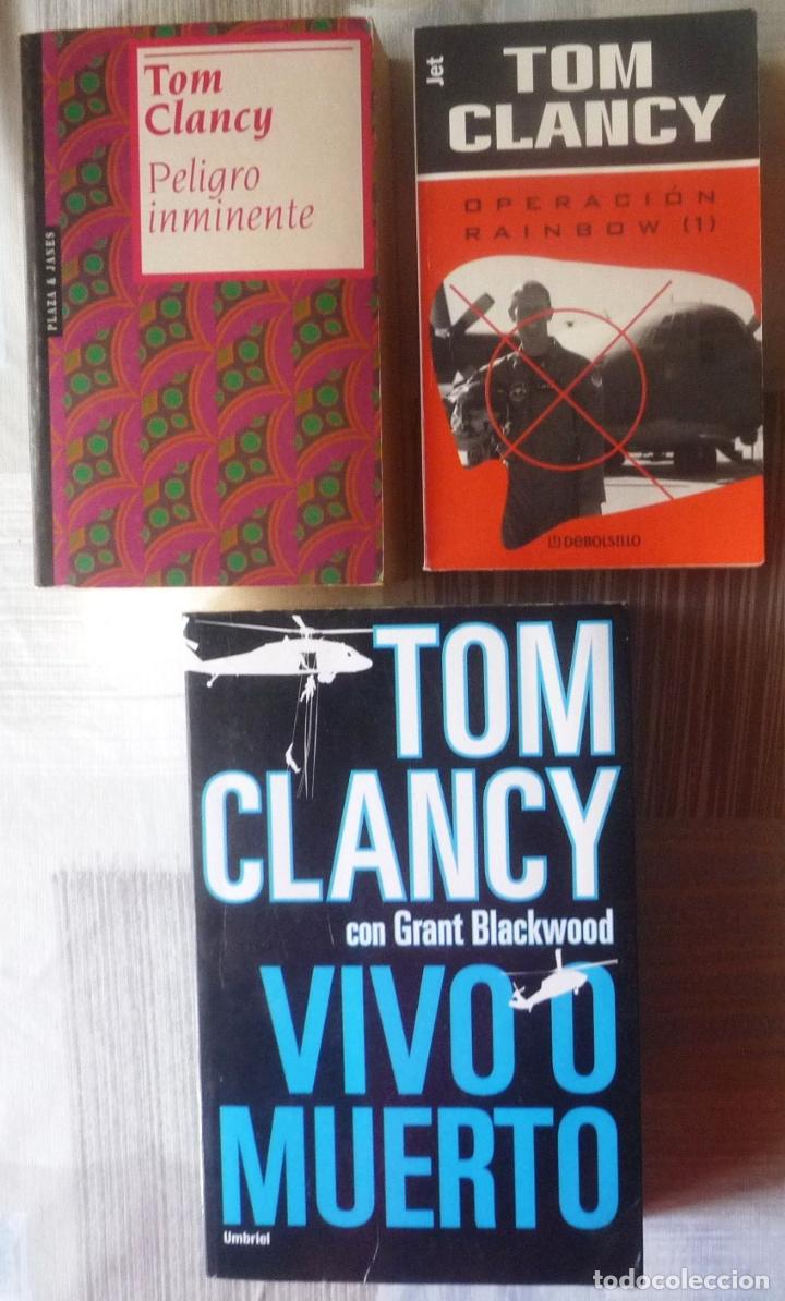 Libros de segunda mano: TRES LIBROS DE TOM CLANCY - Foto 1
