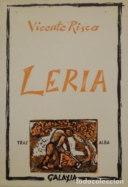 Libros de segunda mano: RISCO, VICENTE: LERIA - Foto 1