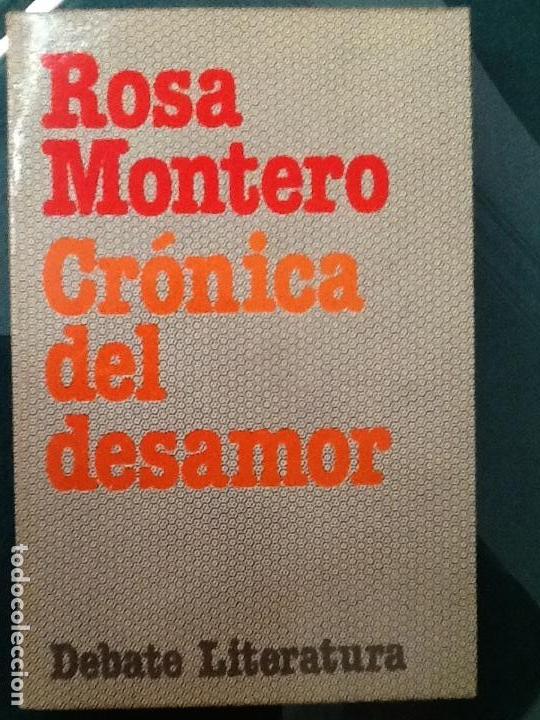 Libros de segunda mano: CR&Oacute;NICA DEL DESAMOR. ROSA MONTERO - Foto 1