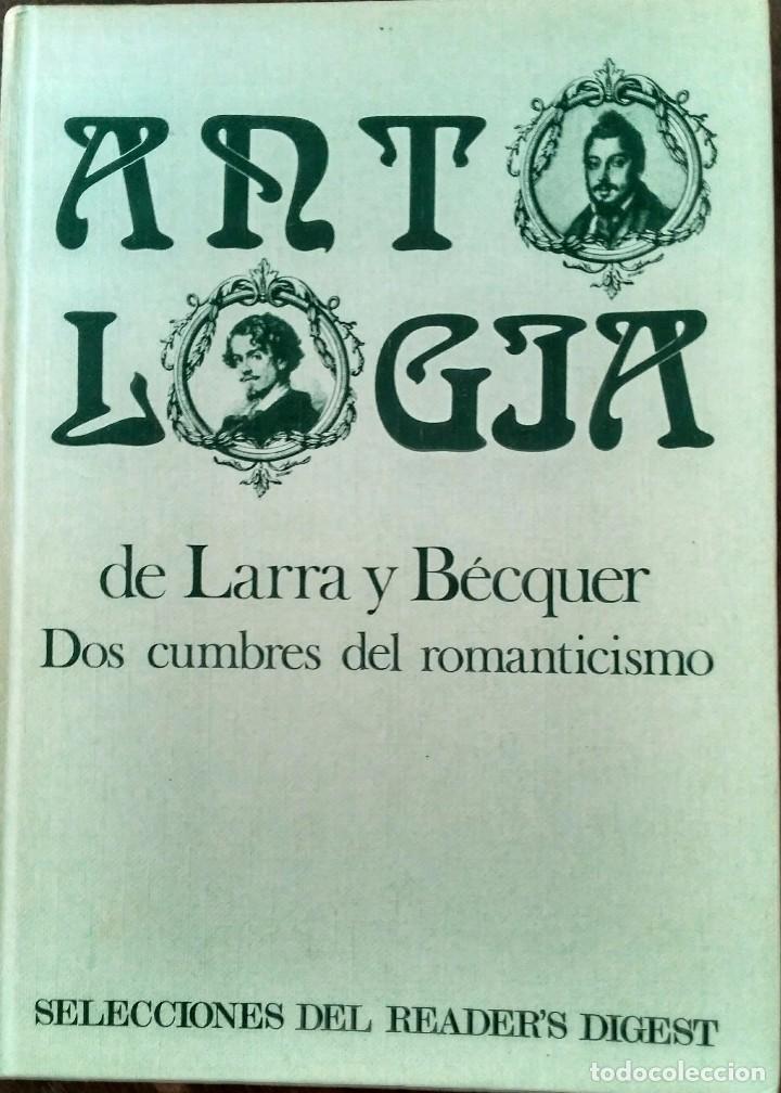 Libros de segunda mano: Antolog&iacute;a de Larra y Becquer