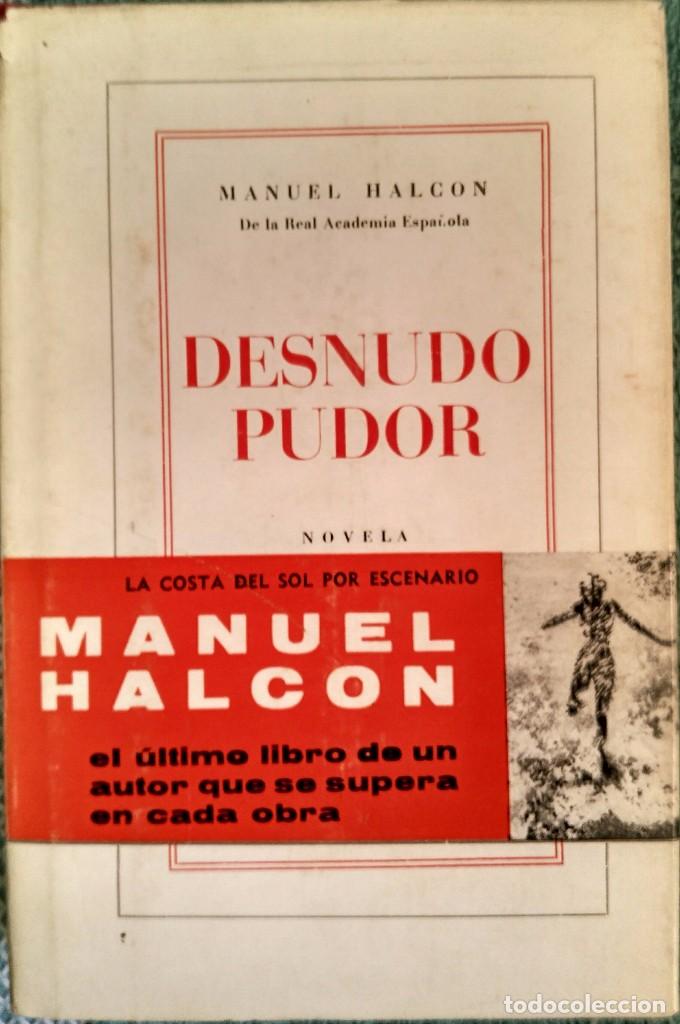 Libros de segunda mano: Desnudo pudor - Manuel Halcon - Foto 1