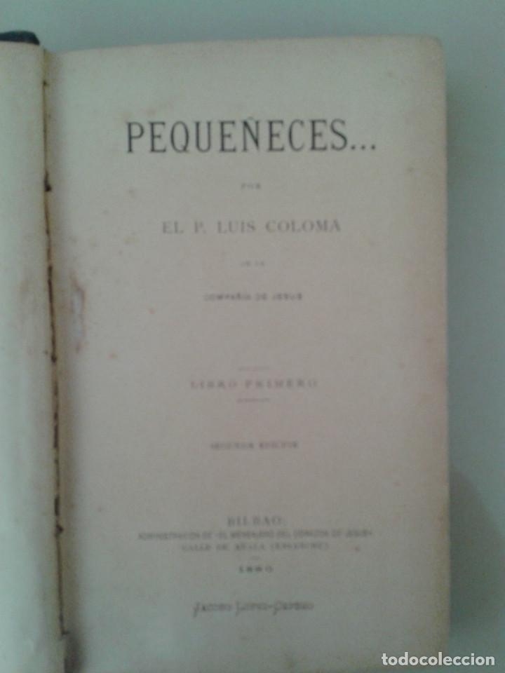 Libros de segunda mano: PEQUE&Ntilde;ECES. P. LUIS COLOMA - Foto 2