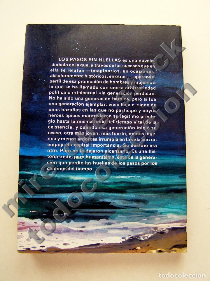 Libros de segunda mano: ANTONIO IZQUIERDO - LOS PASOS SIN HUELLAS - ED. DYRSA, 1983 - Foto 3