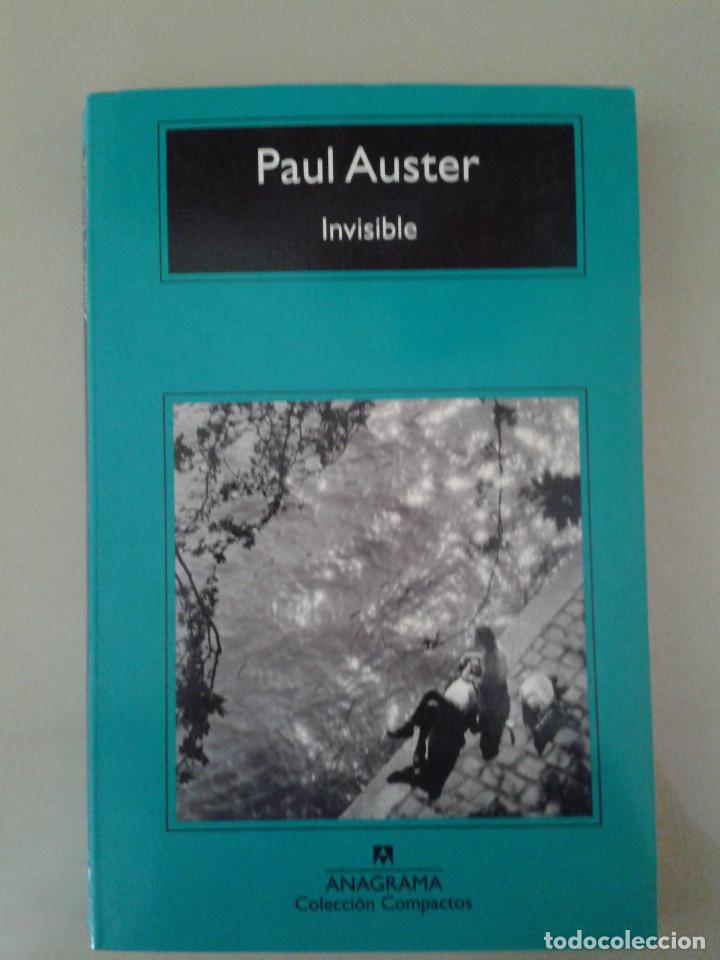 Libros de segunda mano: INVISIBLE. PAUL AUSTER - Foto 1