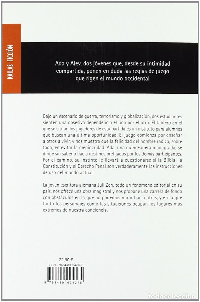 Libros de segunda mano: Juli Zeh - Instinto de Juego - Foto 2