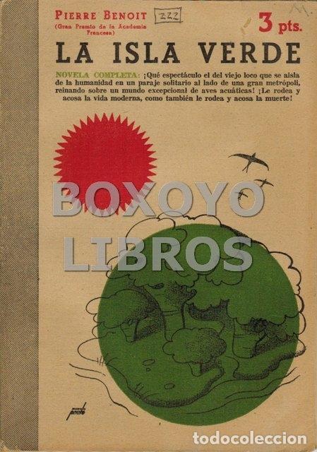 Libros de segunda mano: BENOIT, Pierre. La isla Verde. Novela completa - Foto 1